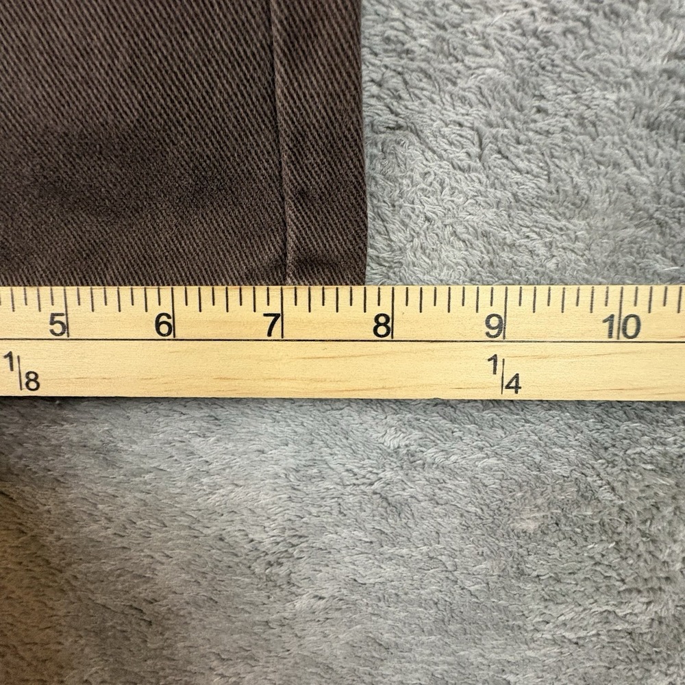 L.L. Bean Womens 10 (29.5x29.25) Brown Straight Leg Cotton Mom‎ Jeans SEE DESC - Picture 10 of 10